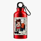 Металлическая бутылка 400 мл UV-DTF