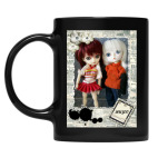 Кружка цветная UV-DTF