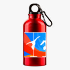 Металлическая бутылка 400 мл UV-DTF