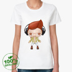 Женская футболка органик