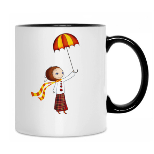 Кружка История про девочку