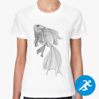 Женская спортивная футболка