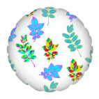 Узор листья акации