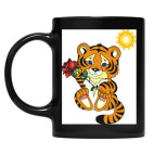 Кружка цветная UV-DTF