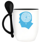 Кружка с ложкой