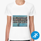 Женская спортивная футболка