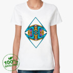 Женская футболка органик
