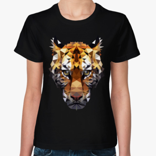 Женская футболка Тигр / Tiger