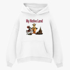 Толстовка худи оверсайз