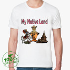 Мужская футболка органик