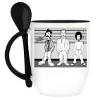 Кружка с ложкой