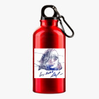 Металлическая бутылка 400 мл UV-DTF