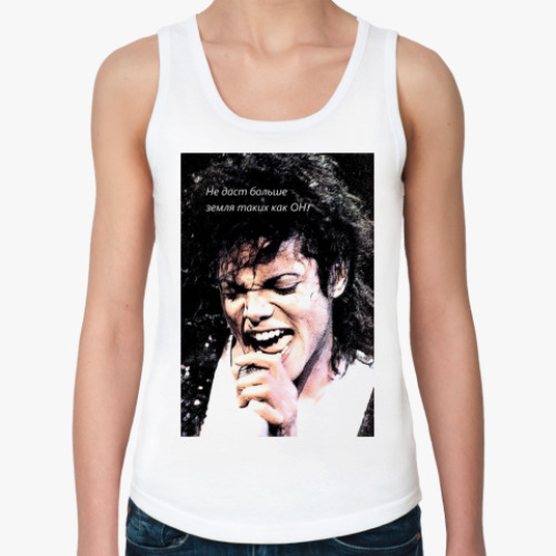 Женская майка Michael Jackson
