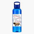 Прозрачная спортивная бутылка