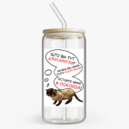 Банка с бамбуковой крышкой