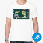 Мужская спортивная футболка