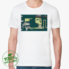 Мужская футболка органик