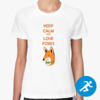 Женская спортивная футболка