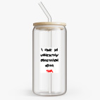 Банка с бамбуковой крышкой