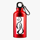 Металлическая бутылка 400 мл UV-DTF