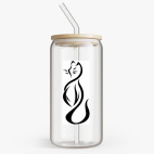 Банка с бамбуковой крышкой