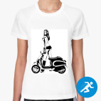 Женская спортивная футболка