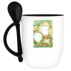 Кружка с ложкой