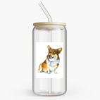 Банка с бамбуковой крышкой