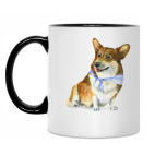 Кружка двухцветная