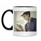 Кружка двухцветная