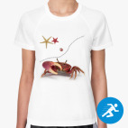 Женская спортивная футболка