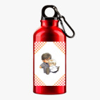 Металлическая бутылка 400 мл UV-DTF