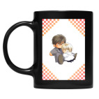 Кружка цветная UV-DTF