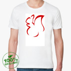 Мужская футболка органик