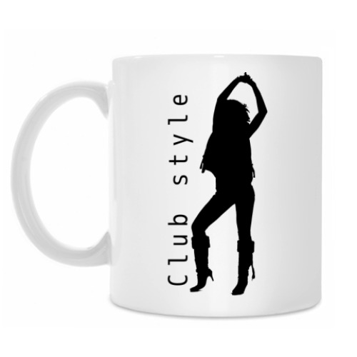Кружка с принтом Club-1