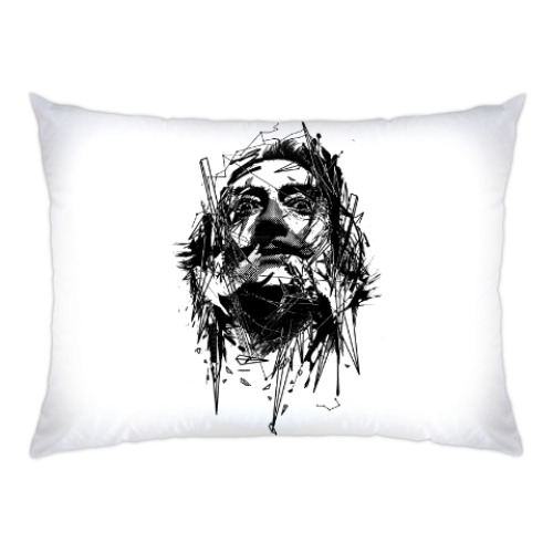 Подушка с принтом Сальвадор Дали