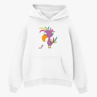 Толстовка худи оверсайз