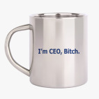 Кружка металлическая