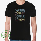 Мужская футболка органик