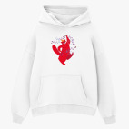 Толстовка худи оверсайз