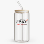 Банка с бамбуковой крышкой