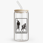 Банка с бамбуковой крышкой