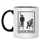 Кружка двухцветная