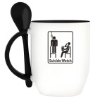 Кружка с ложкой