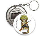 кот Пехотун из серии 'Military cats'