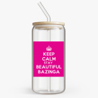 Банка с бамбуковой крышкой