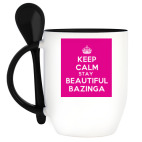 Кружка с ложкой