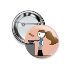 Девочка печет блинчики