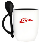 Кружка с ложкой