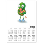 Добрый Черепашонок с яблоками